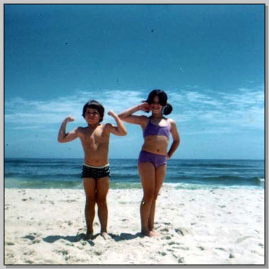 Keith & Debra Jeanne Kaufman Long Beach Island, NJ  c. 1970